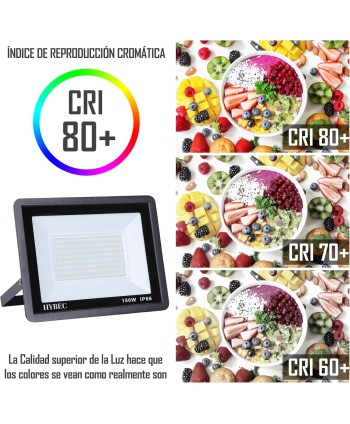 Focos LED Exterior Impermeable 150W IP66