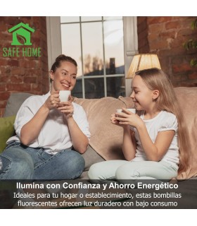 Bombilla Fluorescente Gemini D/E 13W G24d-2 Tubo Compacto CFL Profesional 2 Pines Alto