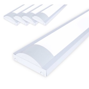 copy of CLAR - Luminaria LED 120cm, 18W 2 Tubos, Pantalla Estanca, Tubos No Incluidos