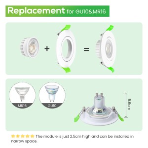 Módulo Regulable CCT Ø50mm 6W 110°