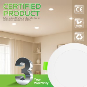 Downlight Regulable CCT Blanco 7W Corte 90-100mm 110°