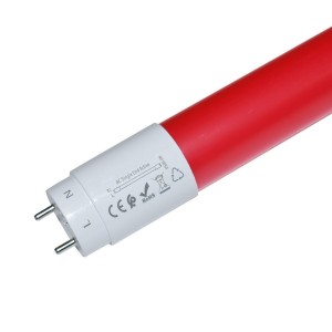 TUBO LED T8 16W 1200mm Rojo