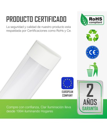 copy of Barra Lineal LED 120cm, Sirio LED 36W