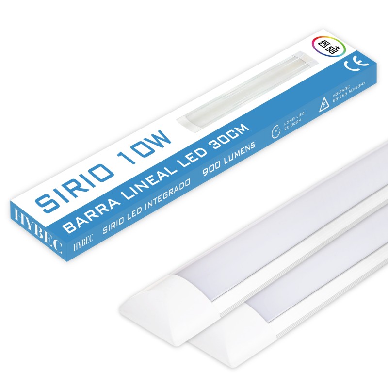 Barra Lineal LED 30cm, Sirio LED 10W