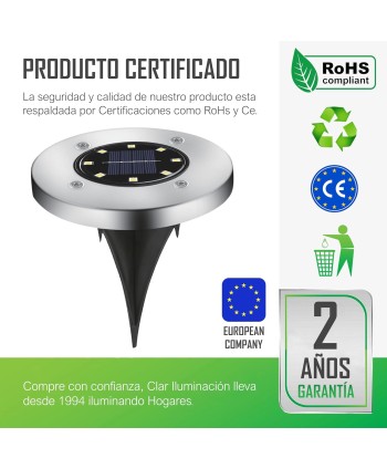 copy of HYBEC-Luz Solar Jardin Suelo, Luces Solares Suelo