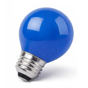 ESFERICA 15W 230V E27 AZUL