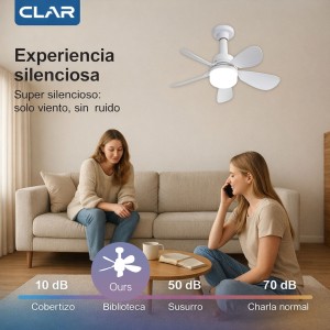 copy of CLAR - Ventilador de Techo Regulable CCT (Blanco)