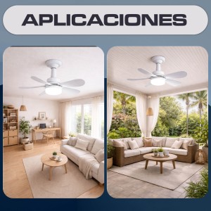 copy of CLAR - Ventilador de Techo Regulable CCT (Blanco)