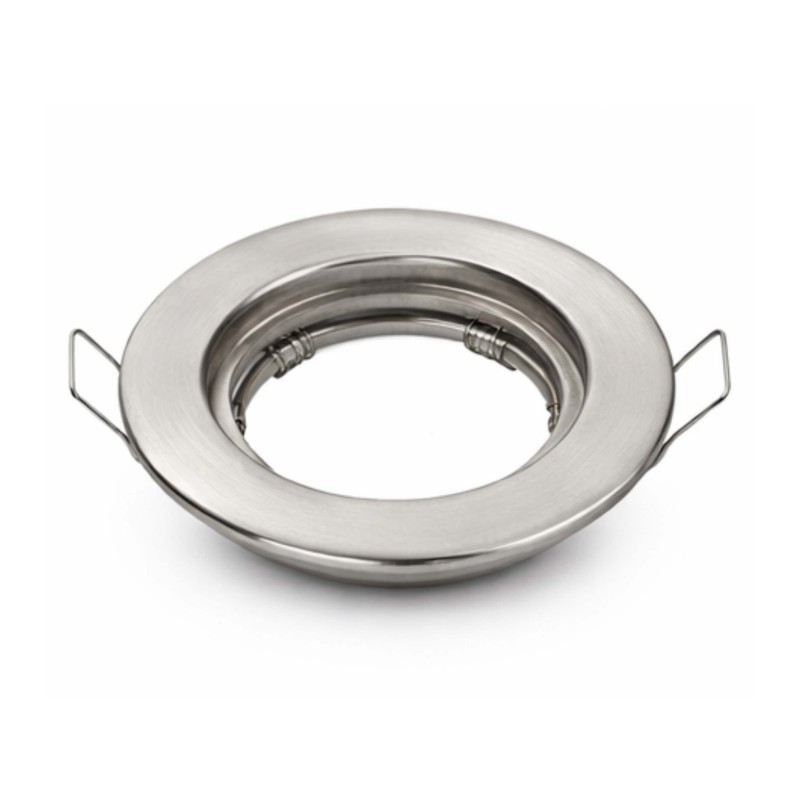 ARO DICROICA ACERO Ø50 FIJO INOX