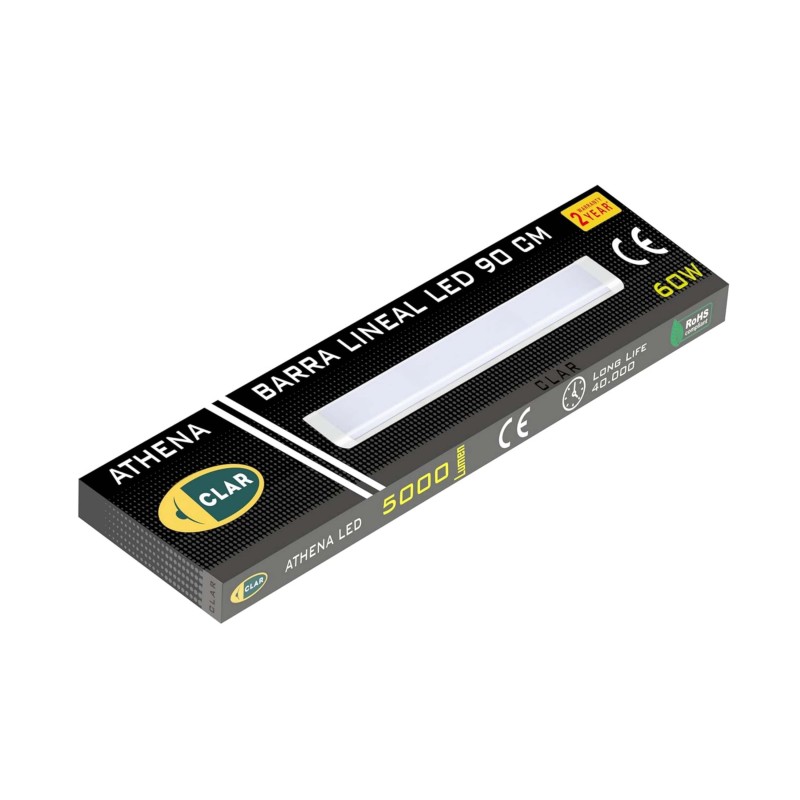 ATHENA LED INTEGR. 60W 4800LM (900x100x23)