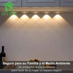 Luces Para Armarios Interiores, Luz LED Magnética Con Sensor De Movimiento, 80 Cm
