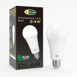 Bombillas LED E27 24W Mate A70