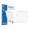Downlight LED Empotrable 20W Cuadrado 1600lm