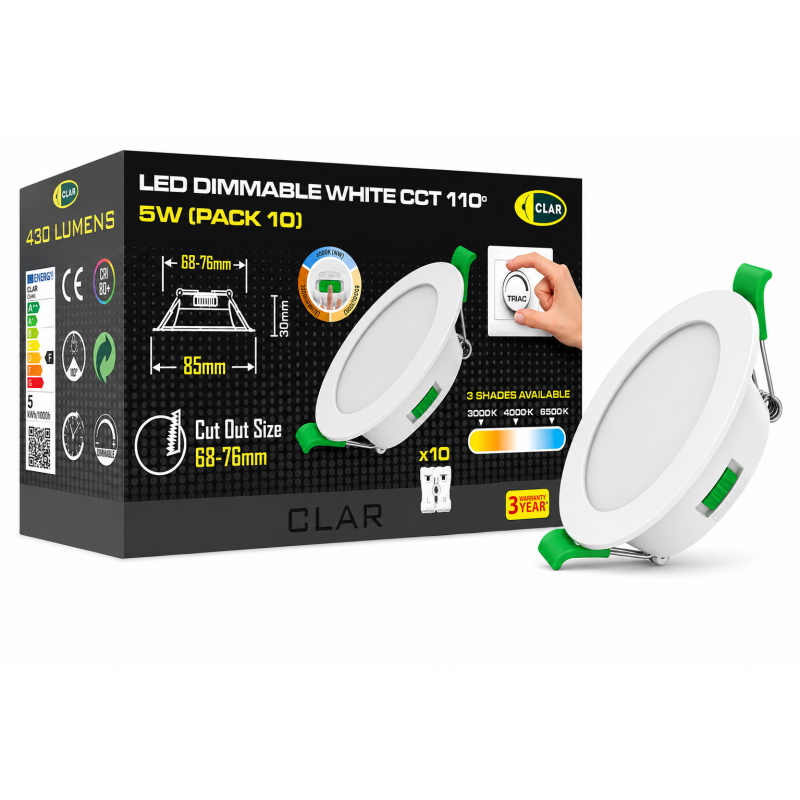 Downlight LED Regulable 5W