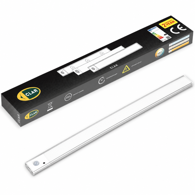Luz Armario Sensor Movimiento, Luces Para Armarios Interiores, Luz LED Magnética Con Sensor De Movimiento,80 Cm