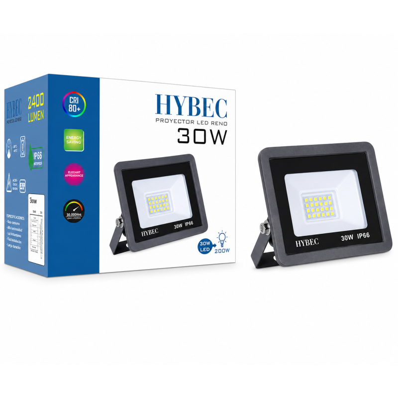 Focos LED Exterior, Foco LED 30W IP66