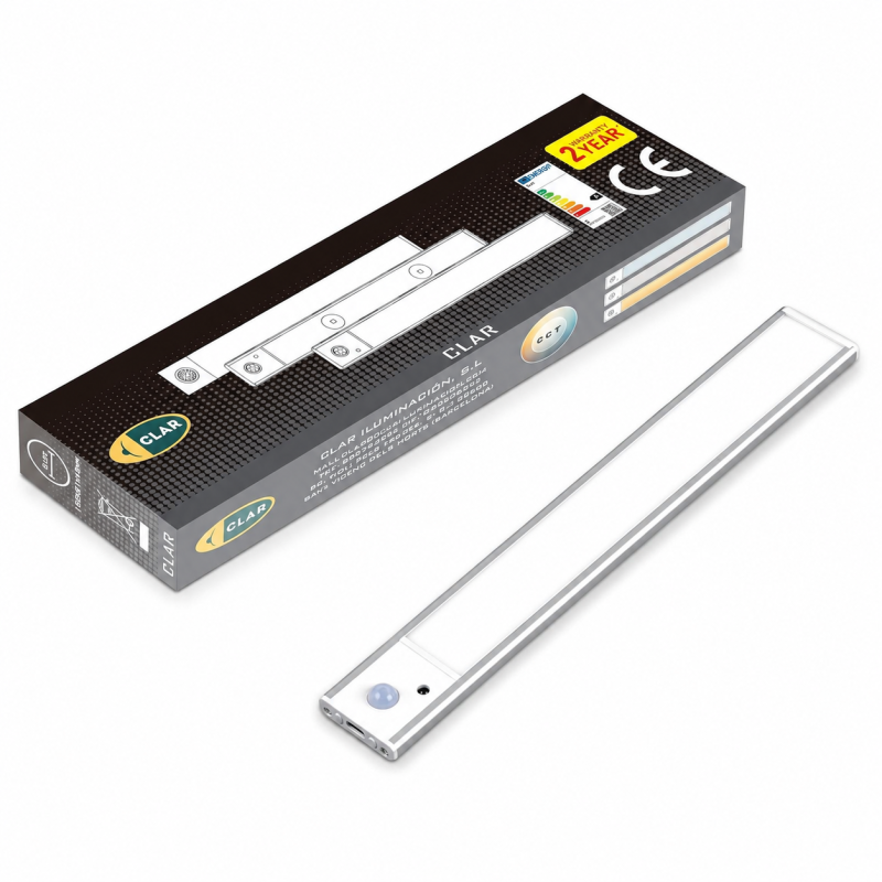 Luces Para Armarios Interiores, Luz LED Magnética Con Sensor De Movimiento,30 Cm