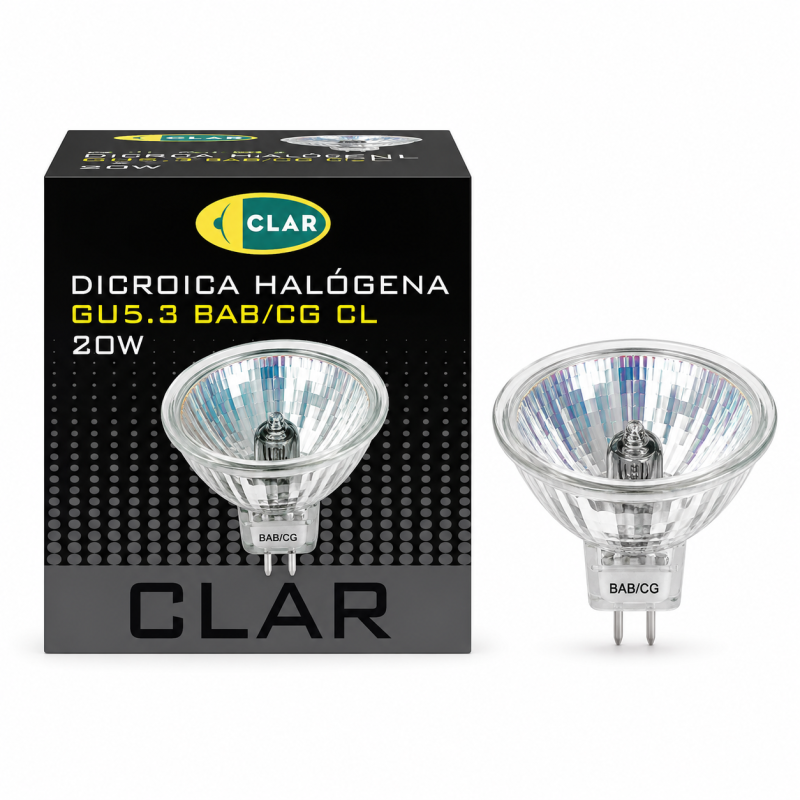 Dicroica Halógena GU5.3 20W