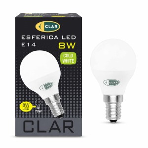 Bombilla LED E14 8W,...