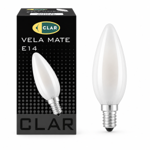 Bombilla Estilo Vela Clara...