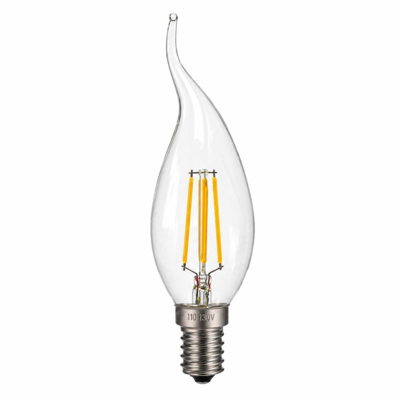VELA CANDELA LED E14 FIL.4W REGUL.