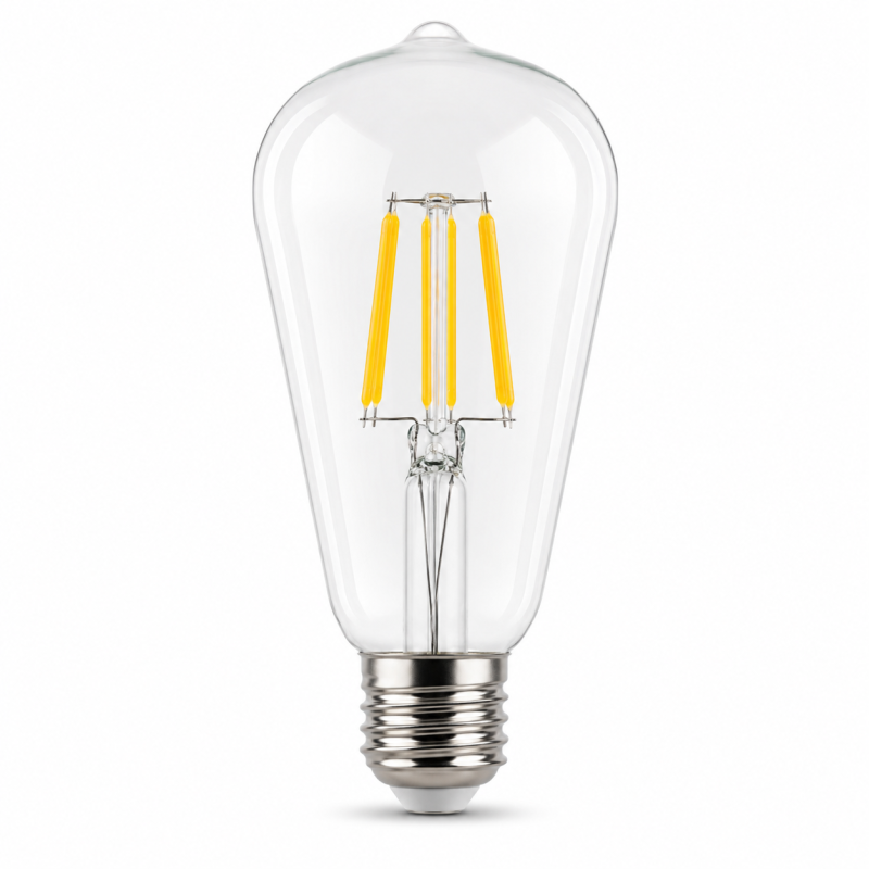 Bombilla  Pebetero De Filamento Led E27 de  6W