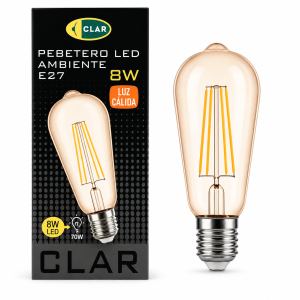 Bombilla LED E27 Filamento...