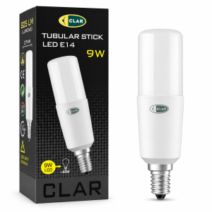 Bombillas LED E14 9W Tubular