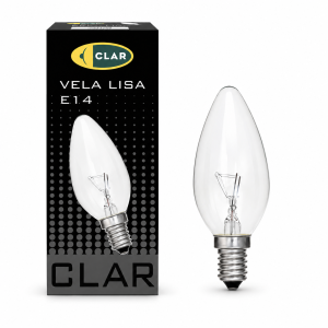 Bombilla Estilo Vela Clara...