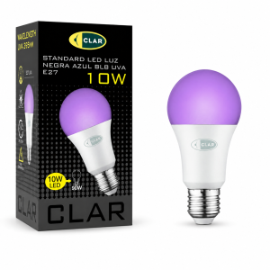 STD LED LUZ NEGRA UV 10W...