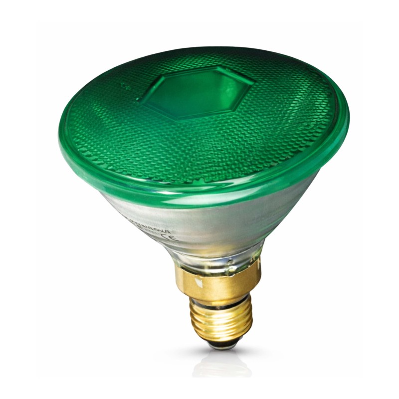 CLAR-  PAR 38 VERDE 80W 230V E27