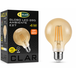 Bombillas LED E27 4W, Globo...