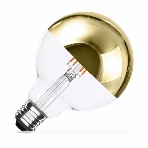 GLOBO  D.125 CUPULA ORO 8W