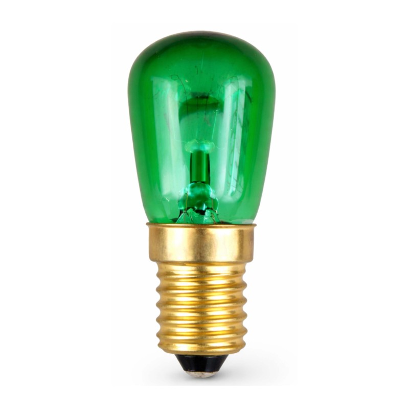 PEBETERO 10W 220-240V E14 VERDE