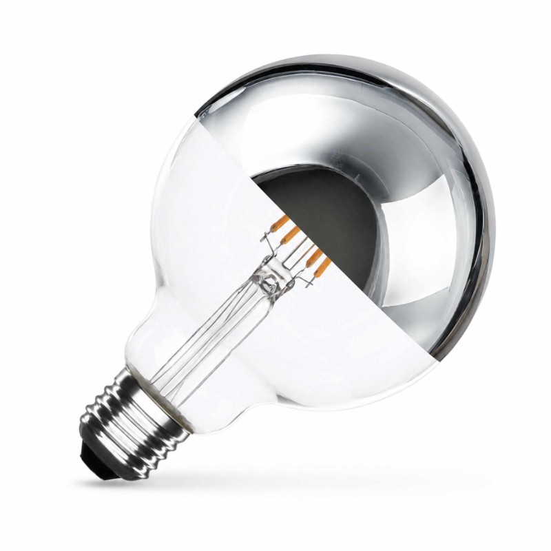 GLOBO LED CUPULA PLATA 6W