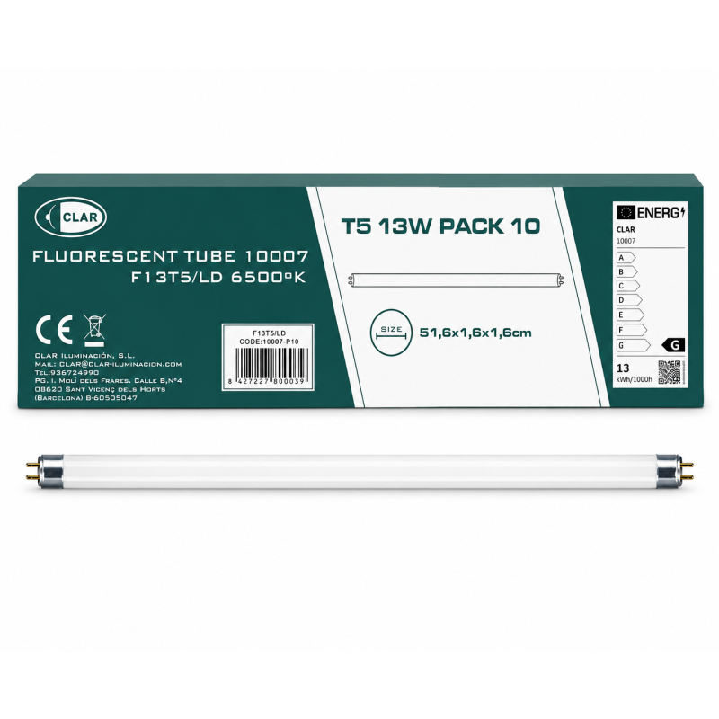 Tubo Fluorescente T5 13W