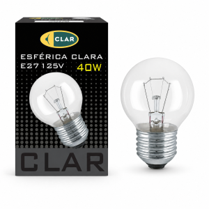 ESFERICA CLARA 40W 125-130V...